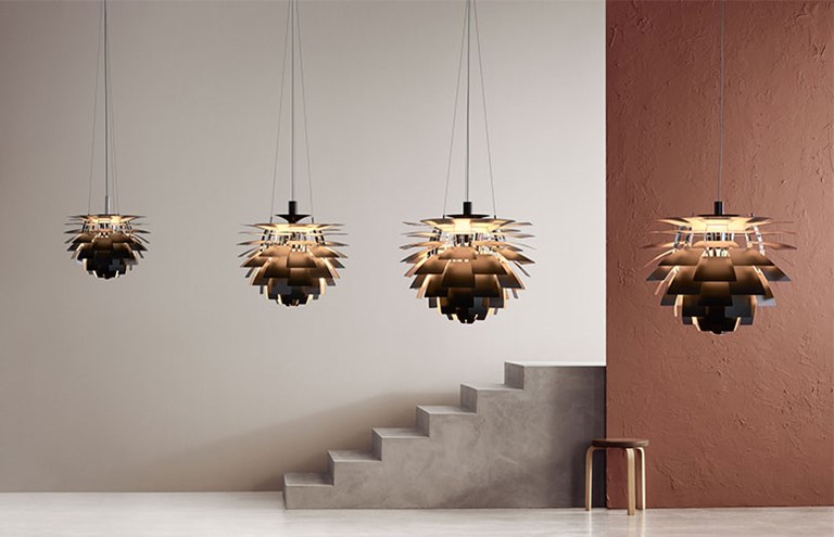 Louis Poulsen play with lighting designs in new collab