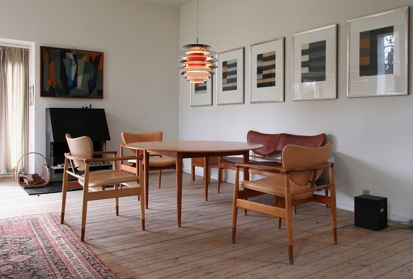 Finn Juhl's Own House Reopens on the 25th of June - Scandinaviandesign.com