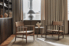 Arv lounge chair by David Thulstrup showing organic joinery and paper cord seat for Brdr. Krüger Denmark