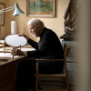 Hans Bølling portrait nonagenarian Danish designer architect modern furniture legend