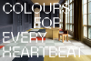 Bolon Artisan collection featuring vibrating energetic colors in Swedish woven vinyl flooring design