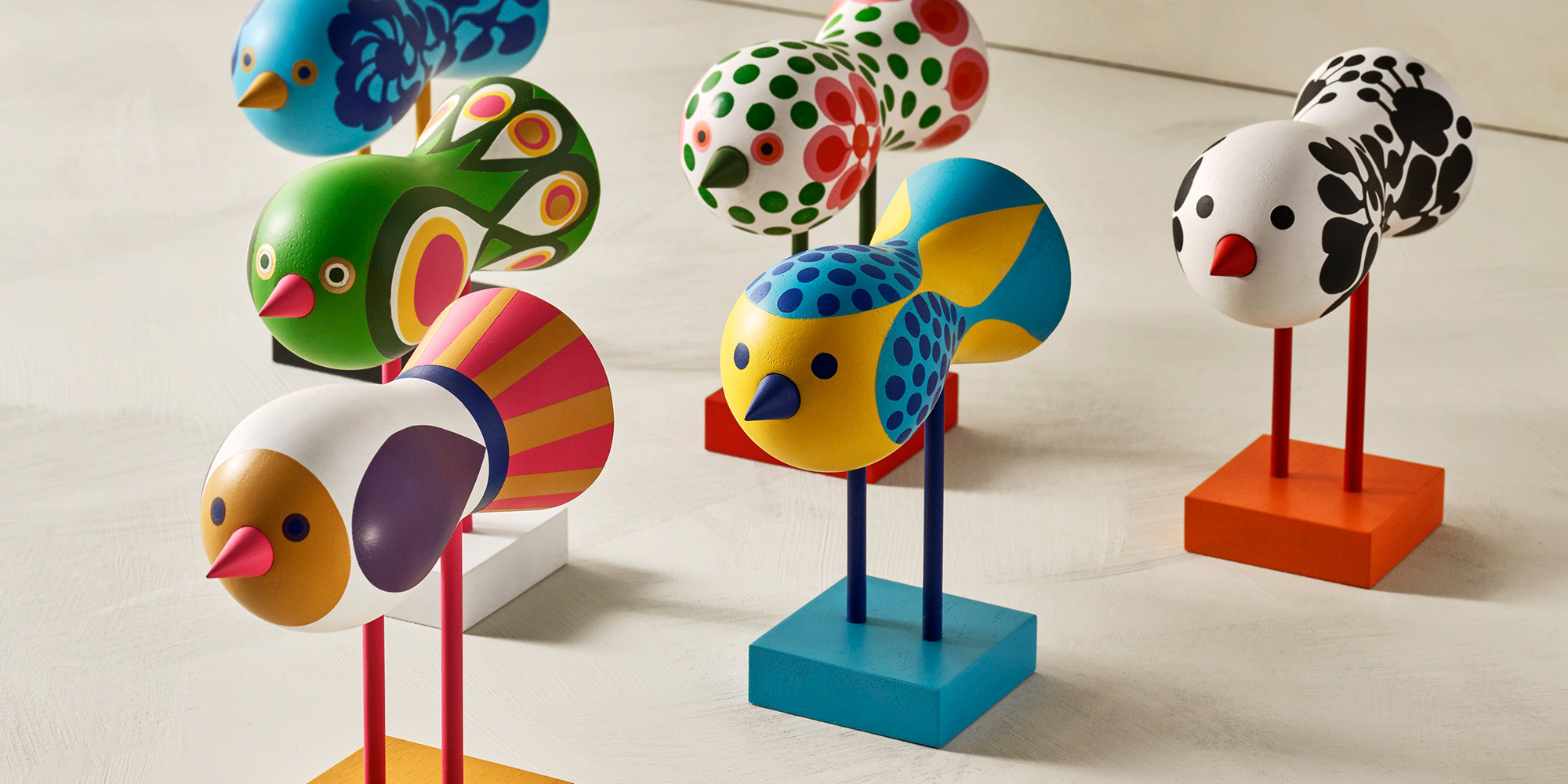 Design House Stockholm is presenting Birds 1967 designed by the