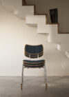 Vilhelm Lauritzen's distinctive VLA26 Vega design with new chrome finish from Carl Hansen & Søn