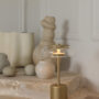 Nuura_Blossi Table Mini, portable_Nordic Gold_Clear_lifestyle_5