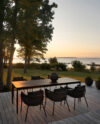 TIRA outdoor furniture range by Per Wærn Jensen for Skargaarden featuring nature-inspired forms with elegant proportions