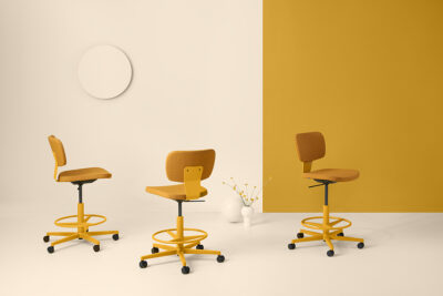 PALETTE ergonomic chair by Jesper Ståhl for Materia featuring innovative adjustable components for personalized comfort