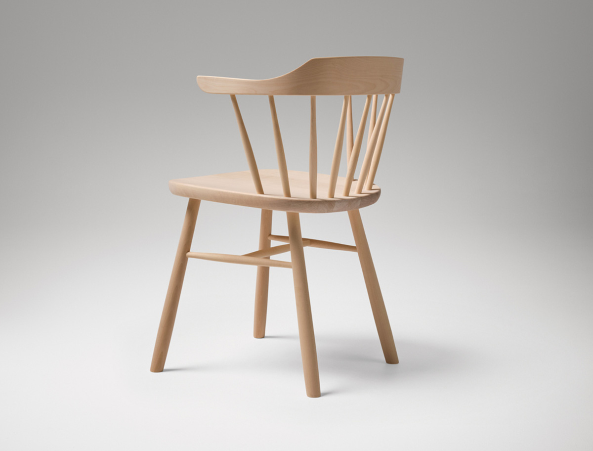 Småland Bistro chair in café setting illustrating its original purpose and continued relevance in contemporary hospitality design