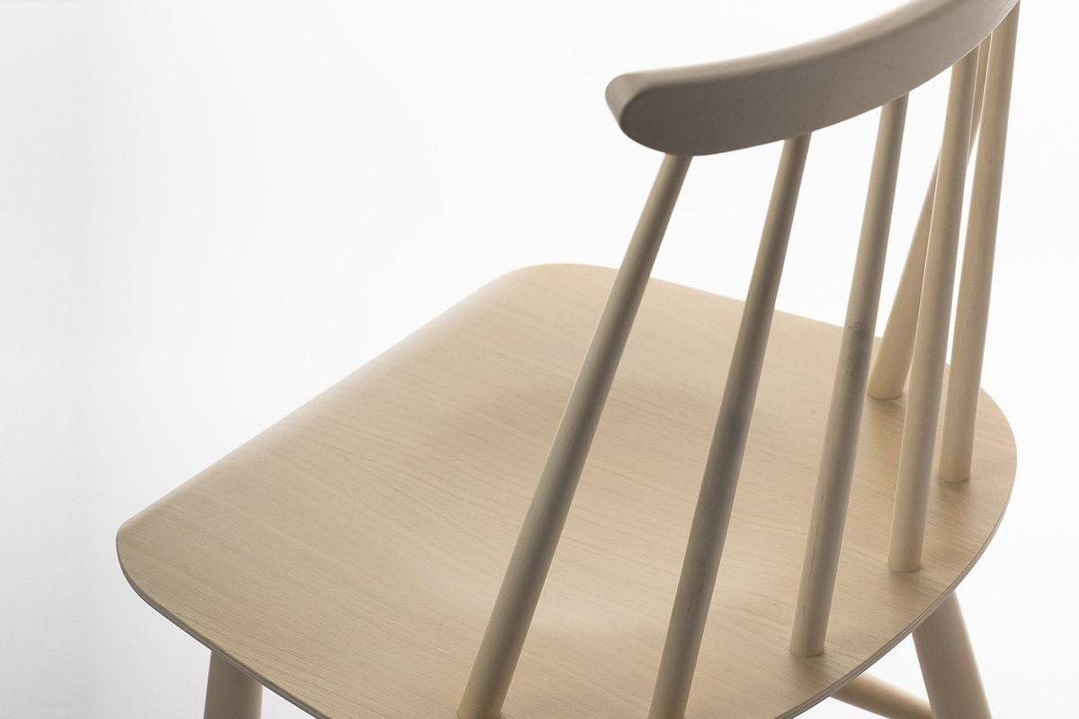 Edsbyn's reintroduced Fanett chair 55T model showcasing classic mid-century Scandinavian design elements