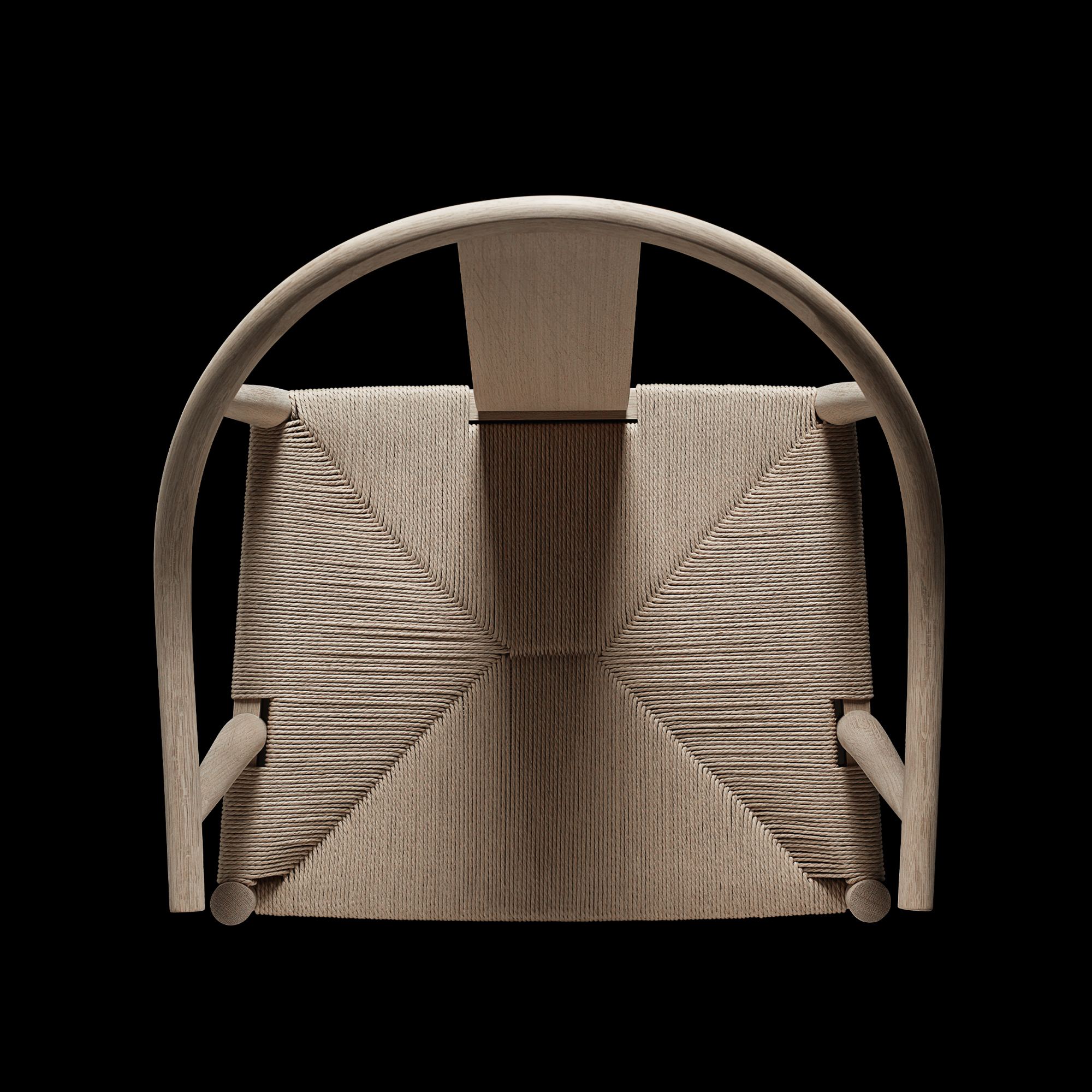 Pp66_oak_soap_papercord_natural_bg_black_ahb-2 | ScandinavianDesign.com