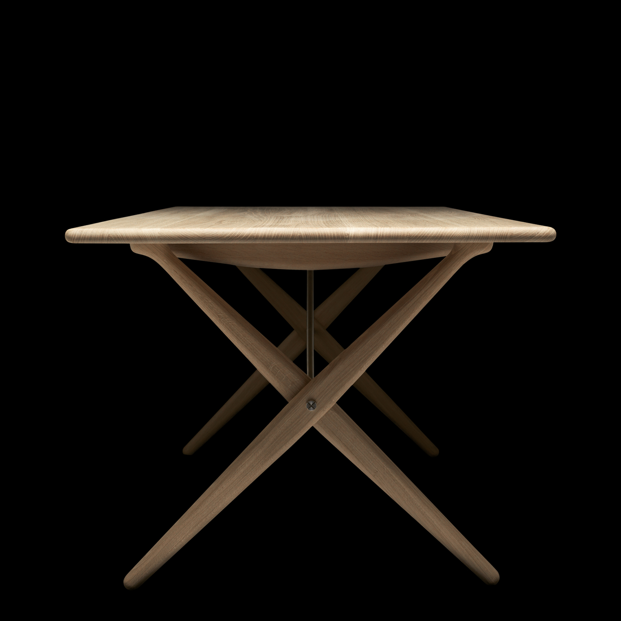 Pp_mobler_pp84_cross_legged_sofa_table_oak_soap_bg_black_ahb-1 | ScandinavianDesign.com
