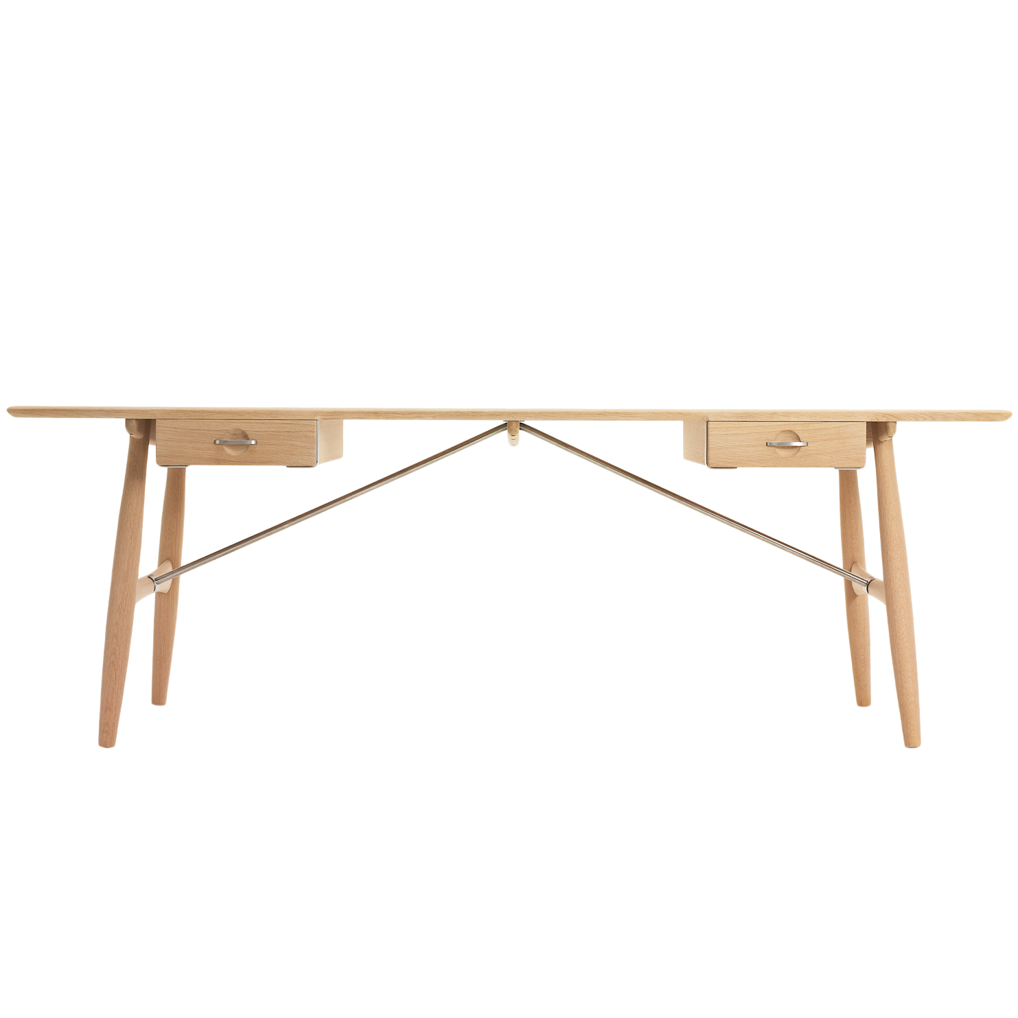 Pp_mobler_wegner_pp571_architects_desk_oak_soap-1 | ScandinavianDesign.com
