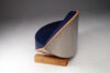 Keflavik sofa by Sigurdur Gústafsson Källemo 2000 boat hull design beech steel leather maritime furniture
