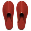 Pia Wallén Slip In unisex felt slippers in natural wool showcasing minimalist Scandinavian design aesthetic