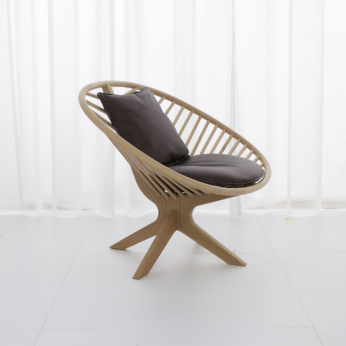Superstructure lounge chair by Björn Dahlström Articles clean studio photography product shot