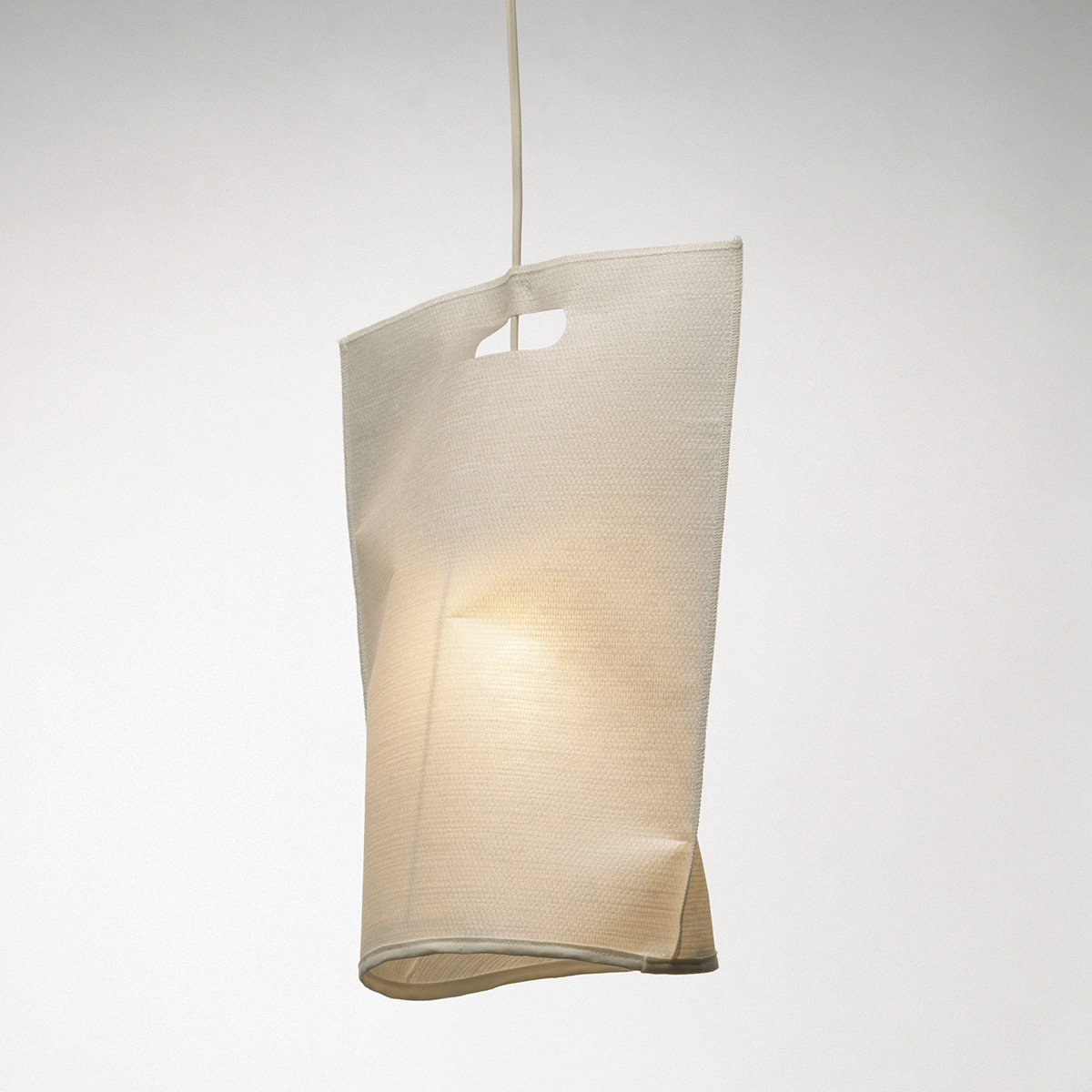 Take Away lamp by Sigurdur Gústafsson Källemo 2001 cheeky contemporary lighting design playful