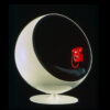 Eero-aarnio-ball-chair-audio | ScandinavianDesign.com