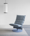 Woodnotes unveils K Chair in stunning "Sky" colorway, expanding Harri Koskinen's award-winning 2004 design for the "Colours of Water 2025" series.