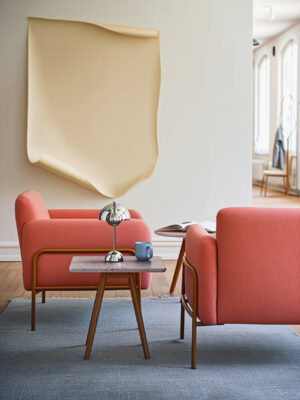 Tinnef table 45x45 by Charlotte von der Lancken