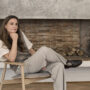 Rikke Frost Designer Portrait With Align Kitchen For Kvik Showing Design Development Process