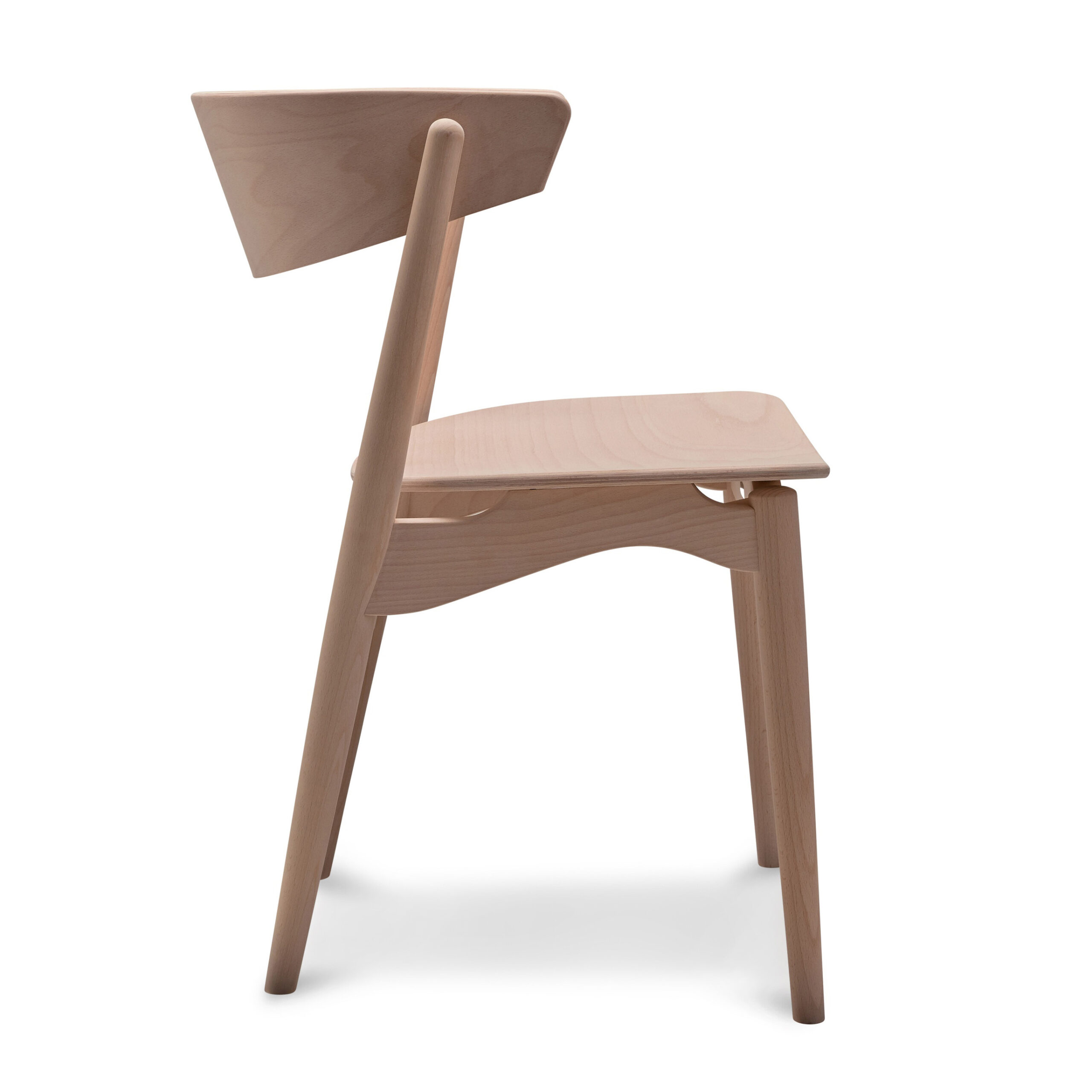 Sibast No 7 Dining Chair – Wood Seat Edition By Helge Sibast