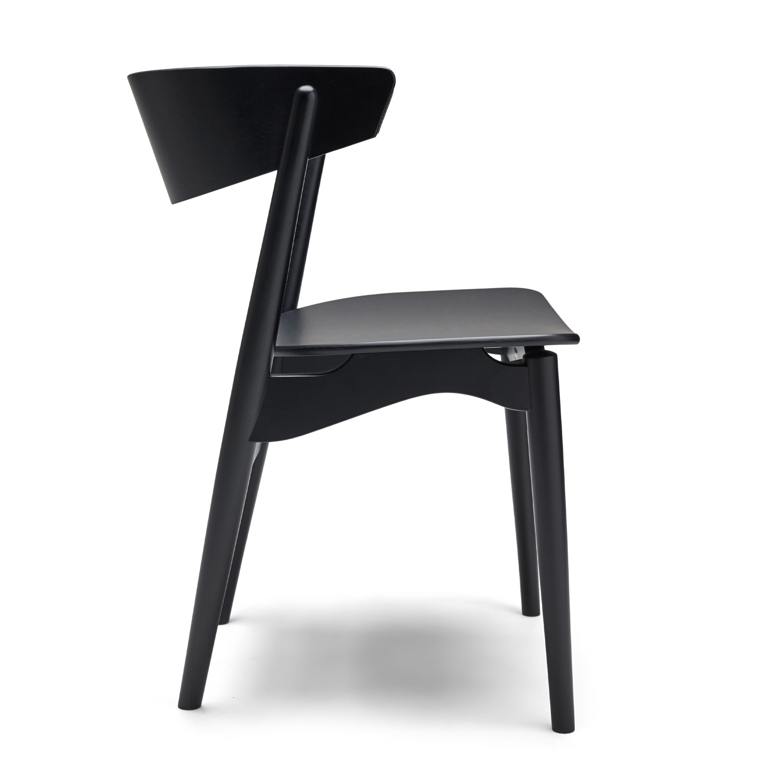 Sibast No 7 Dining Chair – Wood Seat Edition By Helge Sibast