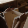 Poj Studio And Norm Architects Launch Joinery Stool In Japanese Hinoki