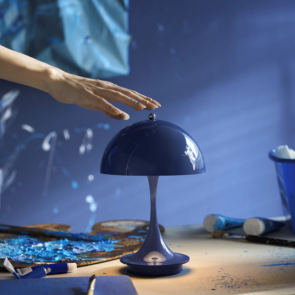 Louis Poulsen Expands Panthella 160 Portable With New Verner Panton Colors | ScandinavianDesign.com
