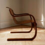 Armchair 42 Walnut Stained
