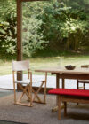 MK16FoldingChair BeechOilCottonCanvasNatural MogensenC18TableOakLightOil BMBenchwithoutbackRemix643