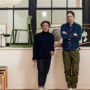 Edward Barber and Jay Osgerby, founders of Barber Osgerby studio, portrait photo Michael Sinclair