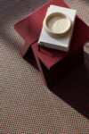 Barber Osgerby Atlas rug for Kasthall, double-weft construction with visible warp texture, Kinna Sweden