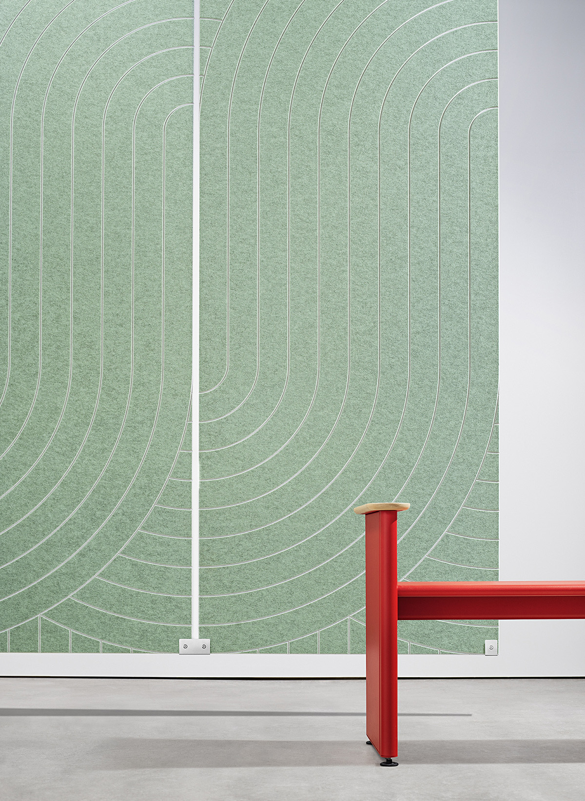X FELT Floating Green Panels