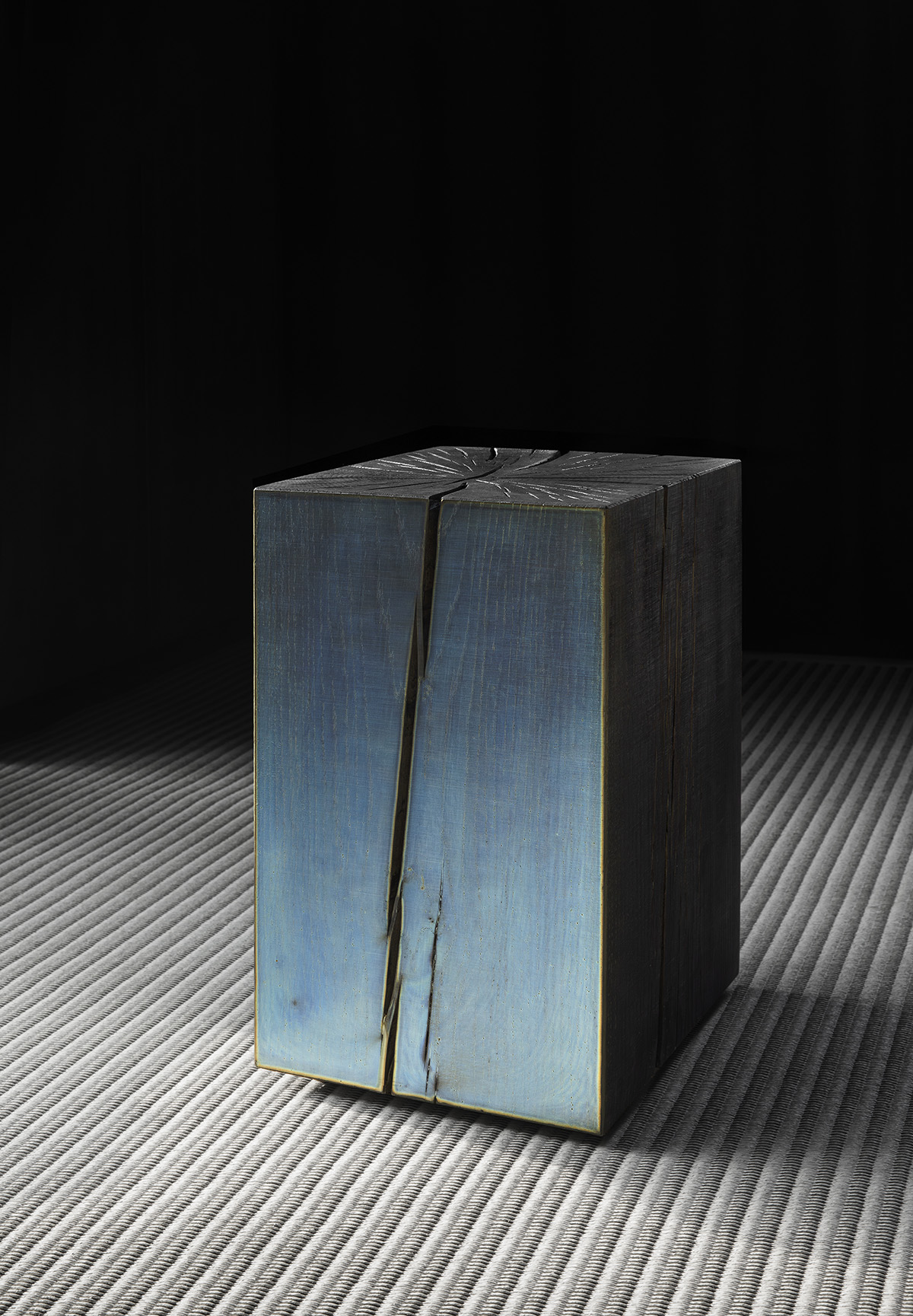 BIENNALE SH2 Shimber black stain natural wood oil mix front1