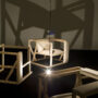 Peter Andersson projektfåtölj Surface (2008) studioarbete för separatutställning på Eskilstuna konstmuseum foto Fredrik Sandin Carlsson