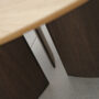 Wing Table Round Oak