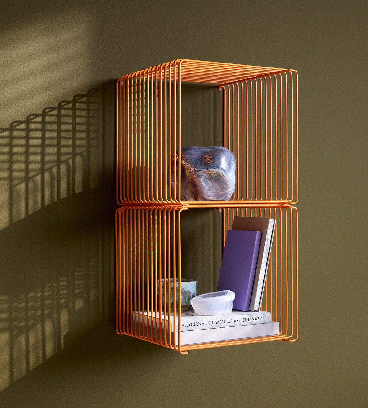Panton Wire in Tangerine for Verner Panton 100th Anniversary