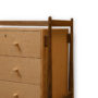 The Silverware Cabinet Oregon pine Walnut PS06