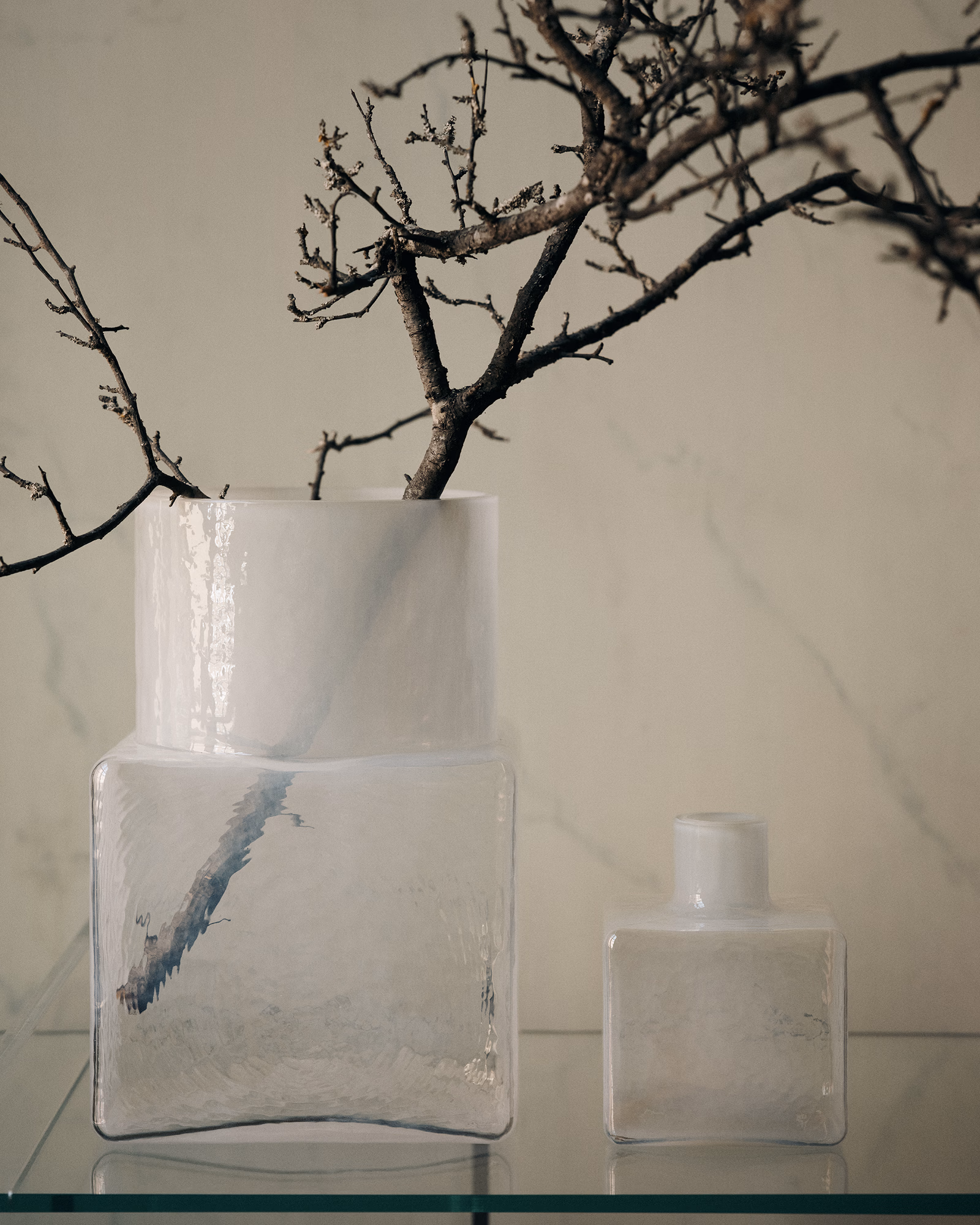 Fogia Lifestyle Cube small and tall in linen