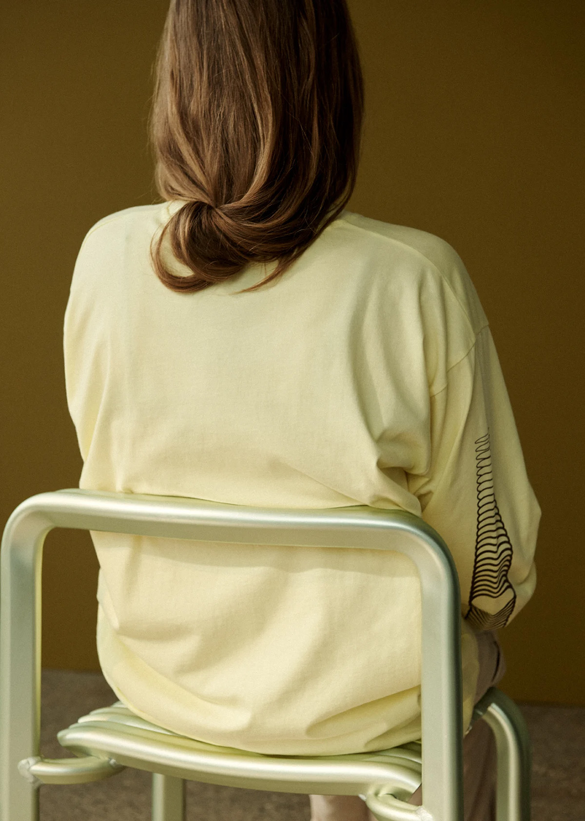 next chapters close to heart chair longsleeve tee yellow low res