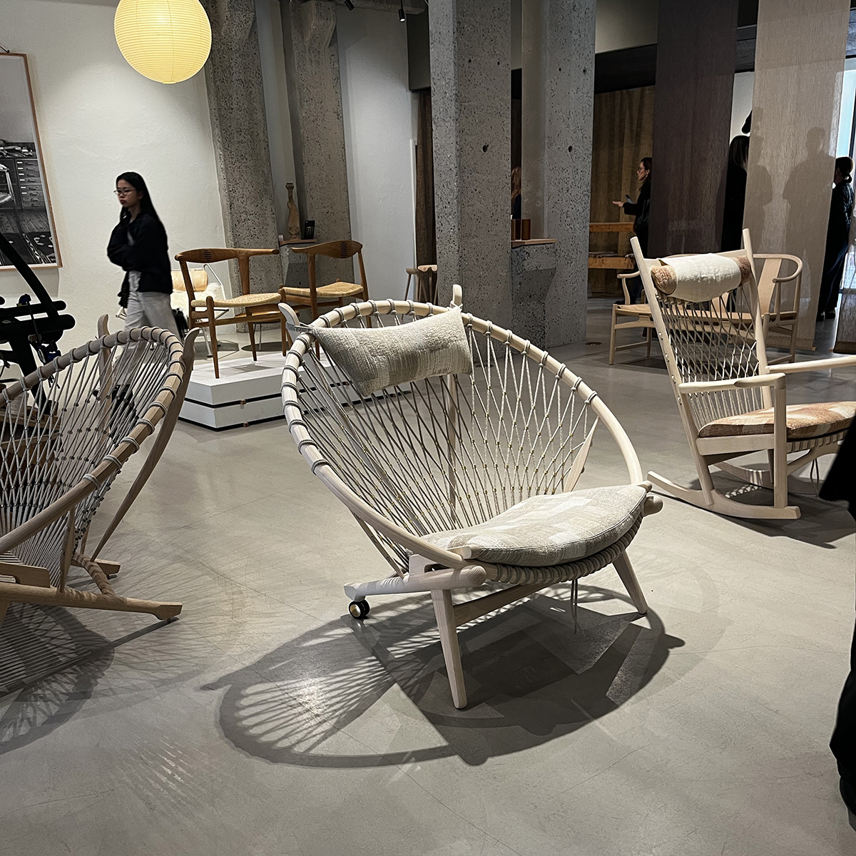 Circle Chair pp130 by Hans J. Wegner at PP Møbler exhibition