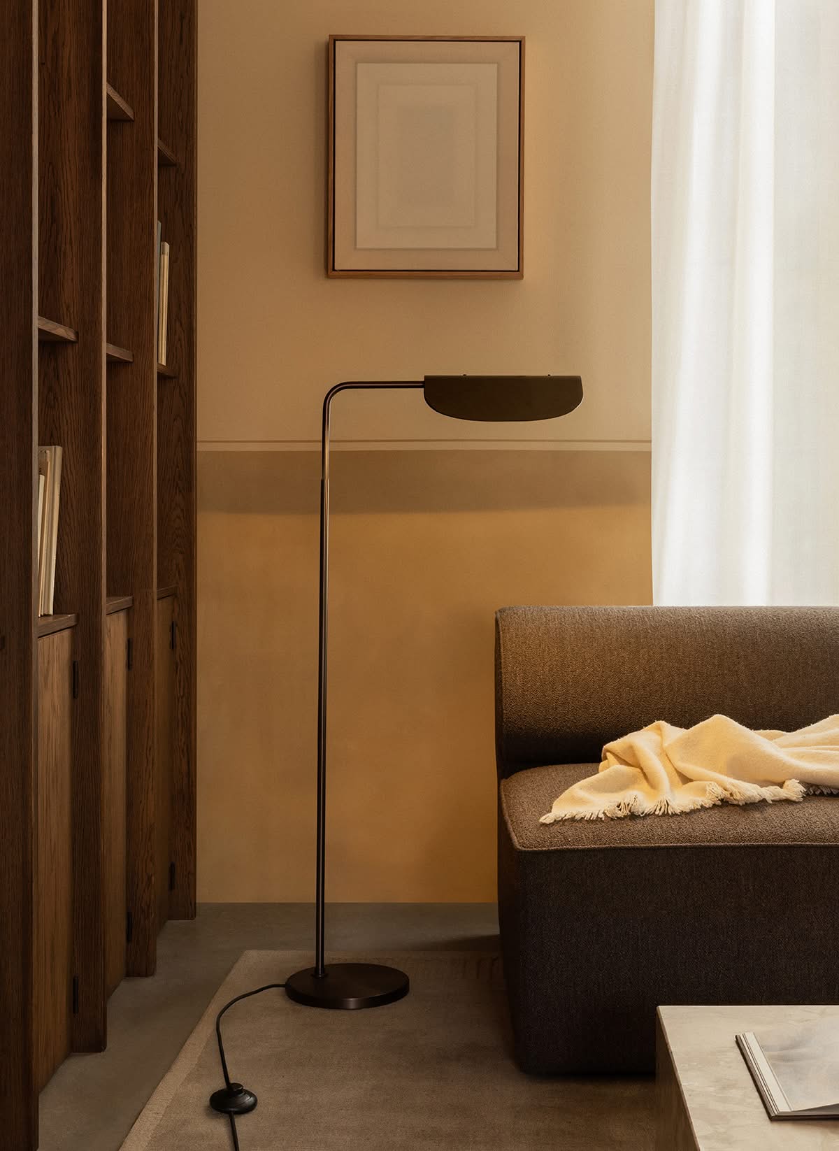 Audo Wing Floor Lamp Eave Moular Sofa Duomo Rug Plinth Low 2