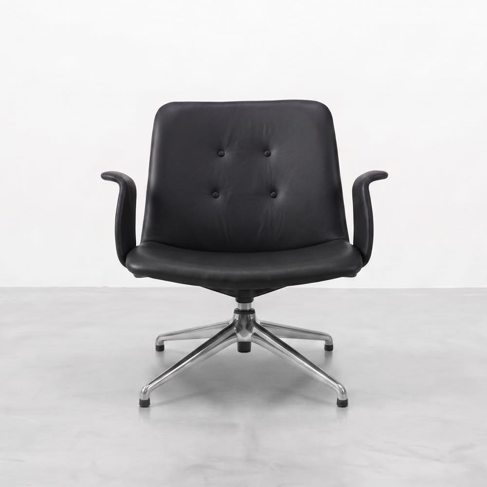 Primum Lounge Chair alu base black 2