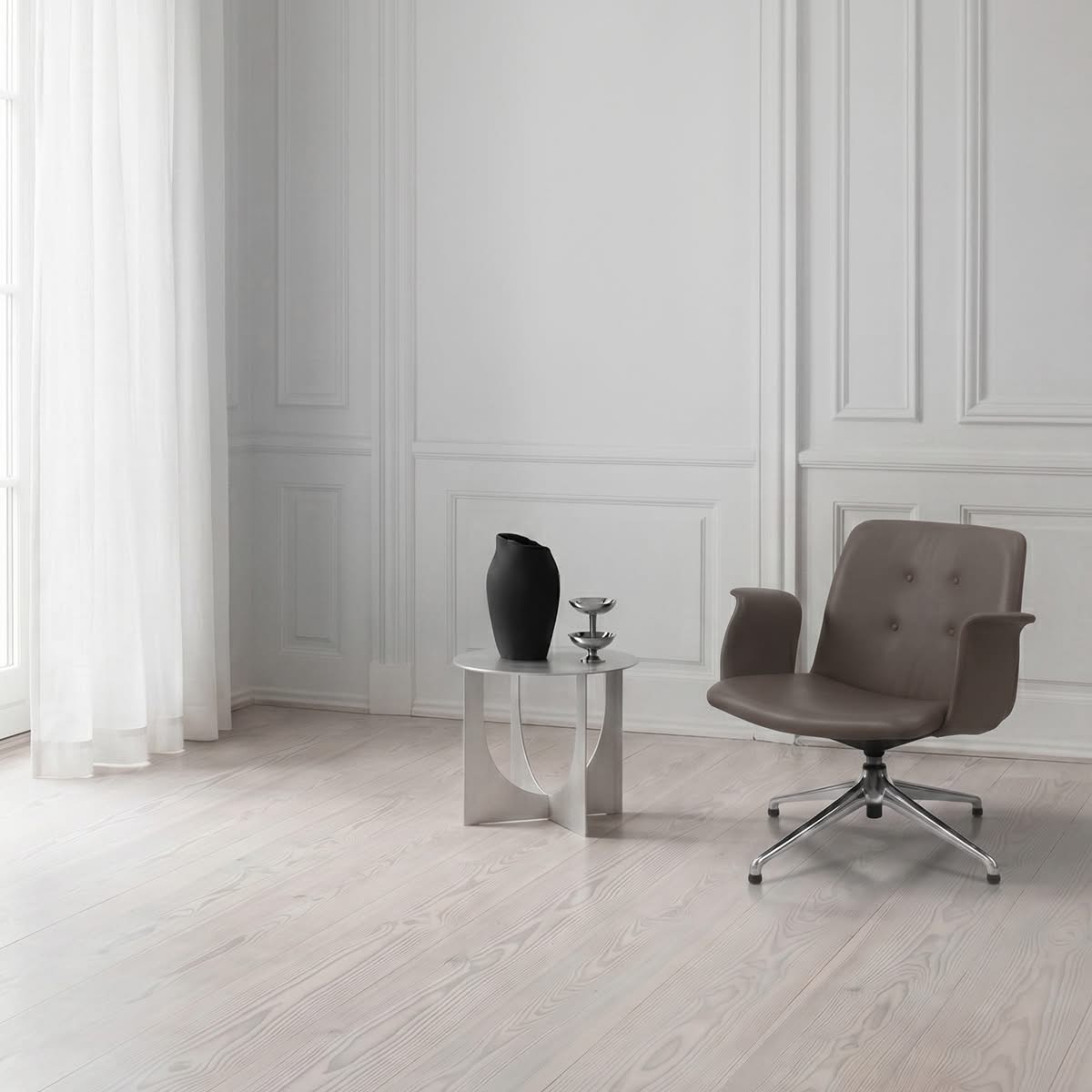 Primum Lounge Alu Base grey 6 Primum Lounge Alu Base grey 6