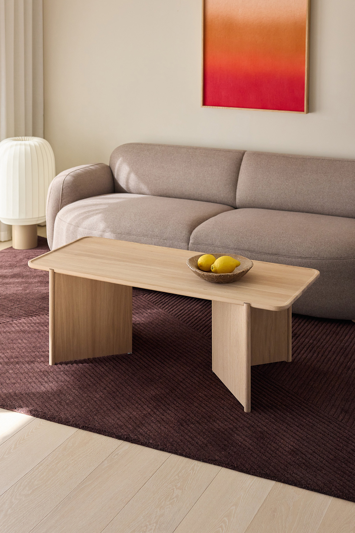 Cling rectangular light oak livingroom Ph Sara Spilling Northern High res