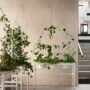 Plantea plantdivider with trellis