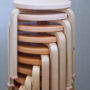 Artek + Hender Scheme campaign visual Stool 60 stack 5 master