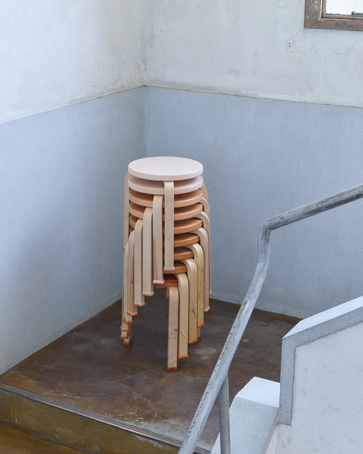 Artek + Hender Scheme in situ Stool 60 stack master Artek + Hender Scheme in situ Stool 60 stack master