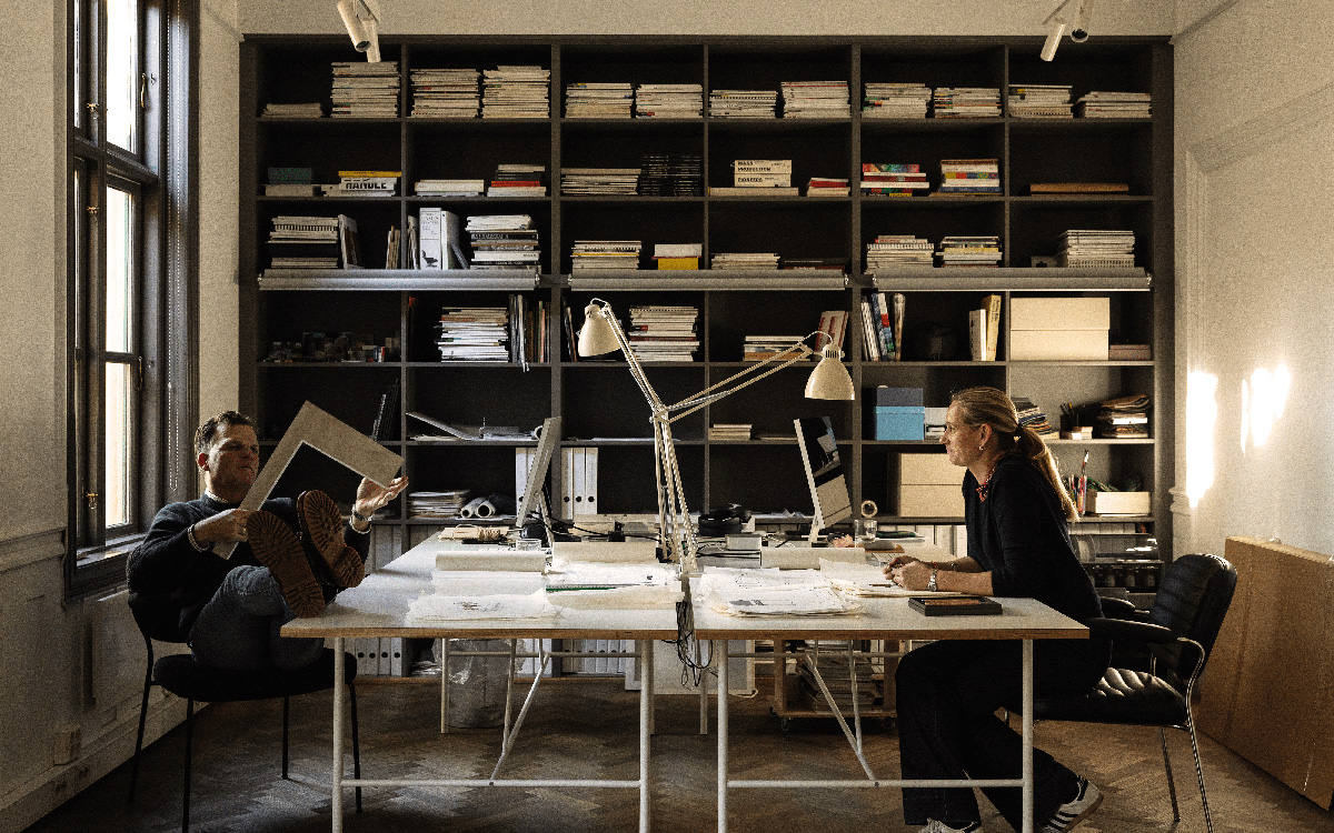Fogia Image Grung Engesvik in their studio in Oslo