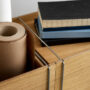 MOEBE Storage Box System IC Storage Tower Other 02 Wheels Oak Stainless Steel Low Res 04 x800