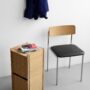 MOEBE Storage Box System IC Storage Tower Other 07 Lid Oak Stainless Steel Low Res 02